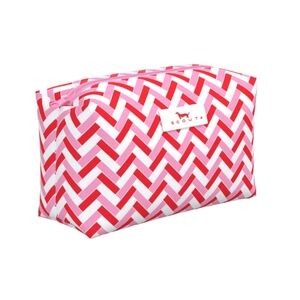 Scout Tiny Treasures Zip Pouch in Red and Pink Lovers Lane Print NWT